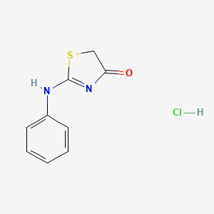 molecular formula C9H9ClN2OS B7776115 CID 44783974 