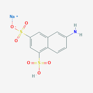 molecular formula C10H8NNaO6S2 B7776118 Amino J Acid Monosodium Salt 