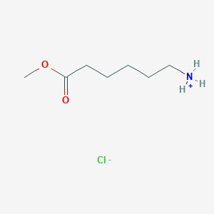 molecular formula C7H16ClNO2 B7776149 (6-Methoxy-6-oxohexyl)azanium;chloride 