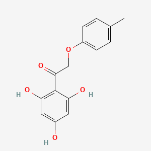 2-(4-Methylphenoxy)-1-(2,4,6-trihydroxyphenyl)ethanone