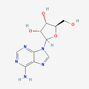 molecular formula C10H13N5O4 B7776251 Adrekar 