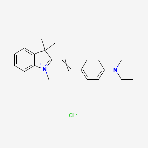 molecular formula C23H29ClN2 B7776324 C.I.Basic Violet 16 