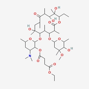 molecular formula C43H75NO16 B7776354 Erythromycin ethyl succinate 