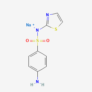 molecular formula C9H8N3NaO2S2 B7776374 CID 67415 