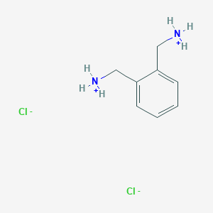 molecular formula C8H14Cl2N2 B7776406 [2-(Azaniumylmethyl)phenyl]methylazanium;dichloride 