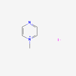 molecular formula C5H7IN2 B7776435 1-甲基吡嗪-1-碘化物 CAS No. 6277-35-6
