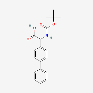 2-(4-Biphenylyl)-2-(Boc-amino)acetic Acid