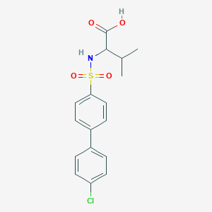 molecular formula C17H18ClNO4S B7776563 N-(4'-Chloro-4-biphenylylsulfonyl)-DL-valine 