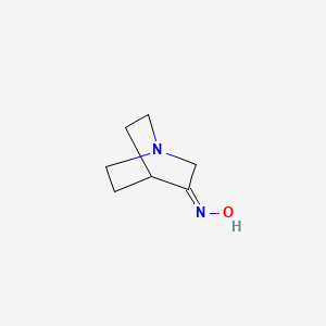 molecular formula C7H12N2O B7776592 Quinuclidin-3-one oxime 