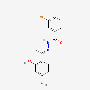 molecular formula C16H15BrN2O3 B7776723 mTOR inhibitor-1 