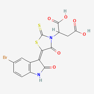 molecular formula C15H9BrN2O6S2 B7776748 CID 24134765 