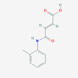 molecular formula C11H11NO3 B7776857 4-Oxo-4-(2-methylanilino)-2-butenoic acid 