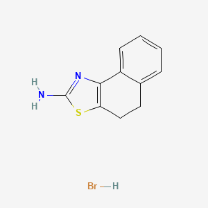 molecular formula C11H11BrN2S B7776885 4,5-Dihydronaphtho[1,2-d]thiazol-2-amine hydrobro 