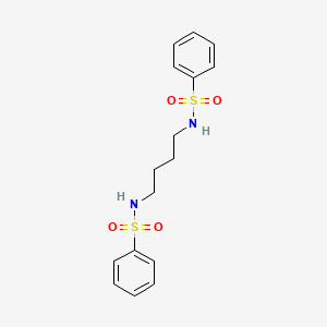 molecular formula C16H20N2O4S2 B7776920 N,N'-dibenzenesulfonylputrescine 