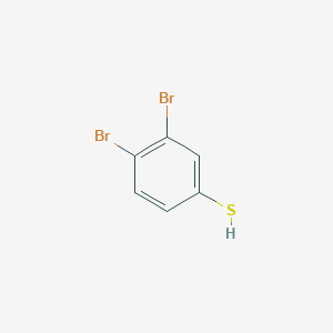 molecular formula C6H4Br2S B7777048 3,4-Dibromobenzenethiol CAS No. 126190-12-3