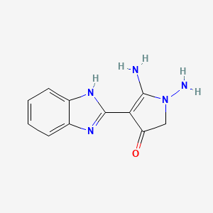 molecular formula C11H11N5O B7777069 CID 4988956 