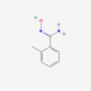 molecular formula C8H10N2O B7777084 2-methyl Benzamideoxime 