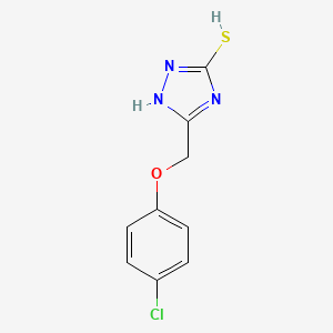 molecular formula C9H8ClN3OS B7777100 CID 188709 