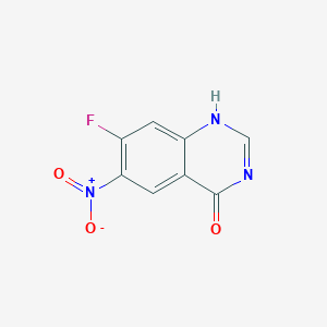 molecular formula C8H4FN3O3 B7777281 CID 7063911 