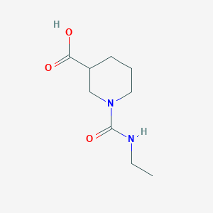1-[(Ethylamino)carbonyl]piperidine-3-carboxylic acid
