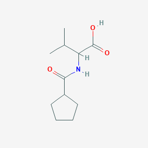 2-[(Cyclopentylcarbonyl)amino]-3-methylbutanoic acid