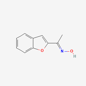 N-[1-(1-benzofuran-2-yl)ethylidene]hydroxylamine