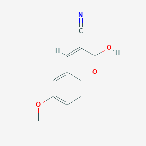 2-Cyano-3-(3-methoxy-phenyl)-acrylic acid