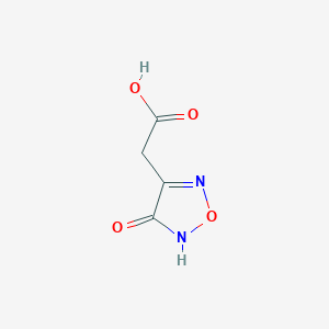 (4-Oxo-4,5-dihydro-[1,2,5]oxadiazol-3-yl)-acetic acid