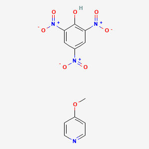 2,4,6-Trinitrophenol-4-methoxypyridine(1:1)