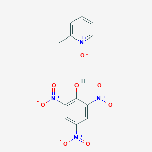 2-Methyl-1-oxidopyridin-1-ium;2,4,6-trinitrophenol