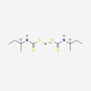 molecular formula C10H20N2NiS4 B7777650 Bis({[(butan-2-yl)carbamothioyl]sulfanyl})nickel 