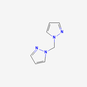 molecular formula C7H8N4 B7777708 Di(1-pyrazolyl)methane CAS No. 27258-04-4