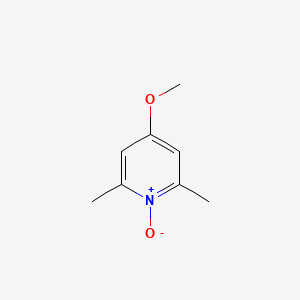 molecular formula C8H11NO2 B7777752 4-Methoxy-2,6-dimethylpyridin-1-ium-1-olate CAS No. 6890-59-1