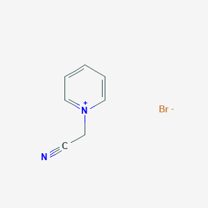molecular formula C7H7BrN2 B7777860 2-Pyridin-1-ium-1-ylacetonitrile;bromide 