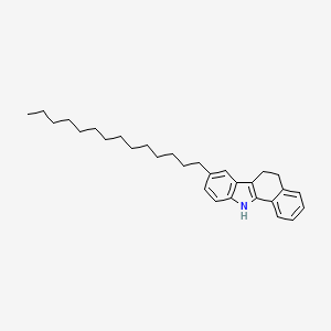 molecular formula C30H41N B7777901 8-Tetradecyl-5H,6H,11H-benzo[a]carbazole 