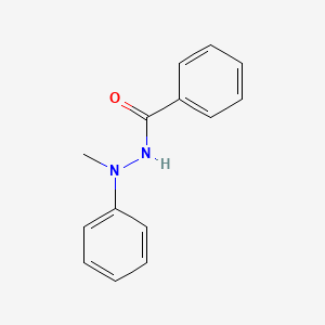 molecular formula C14H14N2O B7777928 N'-methyl-N'-phenylbenzohydrazide CAS No. 52023-39-9