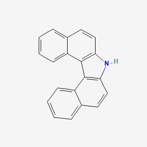 molecular formula C20H13N B7778003 7H-Dibenzo[c,g]carbazole CAS No. 28641-62-5