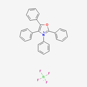 molecular formula C27H20BF4NO B7778104 2,3,4,5-Tetraphenyl-1,3-oxazol-3-ium tetrafluoroborate 