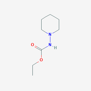 molecular formula C8H16N2O2 B7778220 Ethyl piperidin-1-ylcarbamate CAS No. 4663-84-7