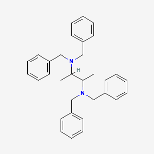 molecular formula C32H36N2 B7778227 Dibenzyl[3-(dibenzylamino)butan-2-yl]amine 