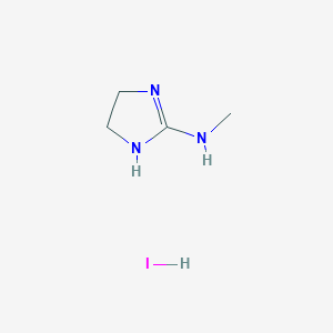 molecular formula C4H10IN3 B7778310 CID 13492728 