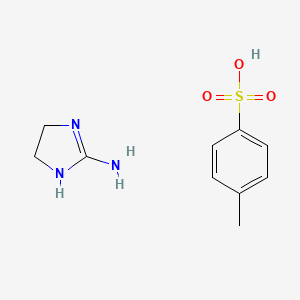 molecular formula C10H15N3O3S B7778319 4,5-dihydro-1H-imidazol-2-ylamine tosylate 