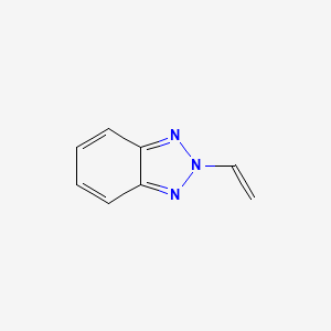 molecular formula C8H7N3 B7778321 2-Ethenyl-2H-1,2,3-benzotriazole 