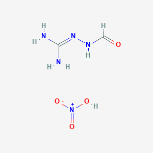 molecular formula C2H7N5O4 B7778347 2-Formylhydrazinecarboximidamide nitrate CAS No. 90229-52-0