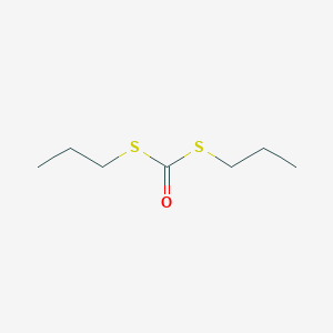 molecular formula C7H14OS2 B077784 Bis(propylsulfanyl)methanone CAS No. 10596-56-2
