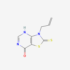 molecular formula C8H7N3OS2 B7778411 CID 373688 