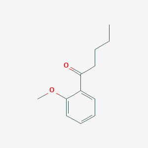 molecular formula C12H16O2 B7778460 1-(2-Methoxyphenyl)pentan-1-one CAS No. 20359-54-0