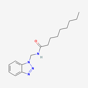 N-(1H-1,2,3-Benzotriazol-1-ylmethyl)nonanamide