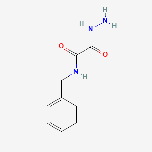 molecular formula C9H11N3O2 B7778483 N-苄基-2-肼基-2-氧代乙酰胺 