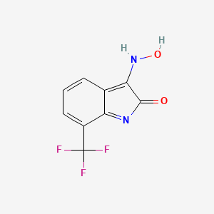 molecular formula C9H5F3N2O2 B7778590 CID 7131558 